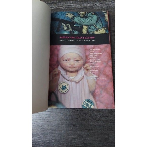 Fables The Mean Seasons Vol 5 by Bill Willingham Softcover DC Vertigo Comics - Picture 8 of 11